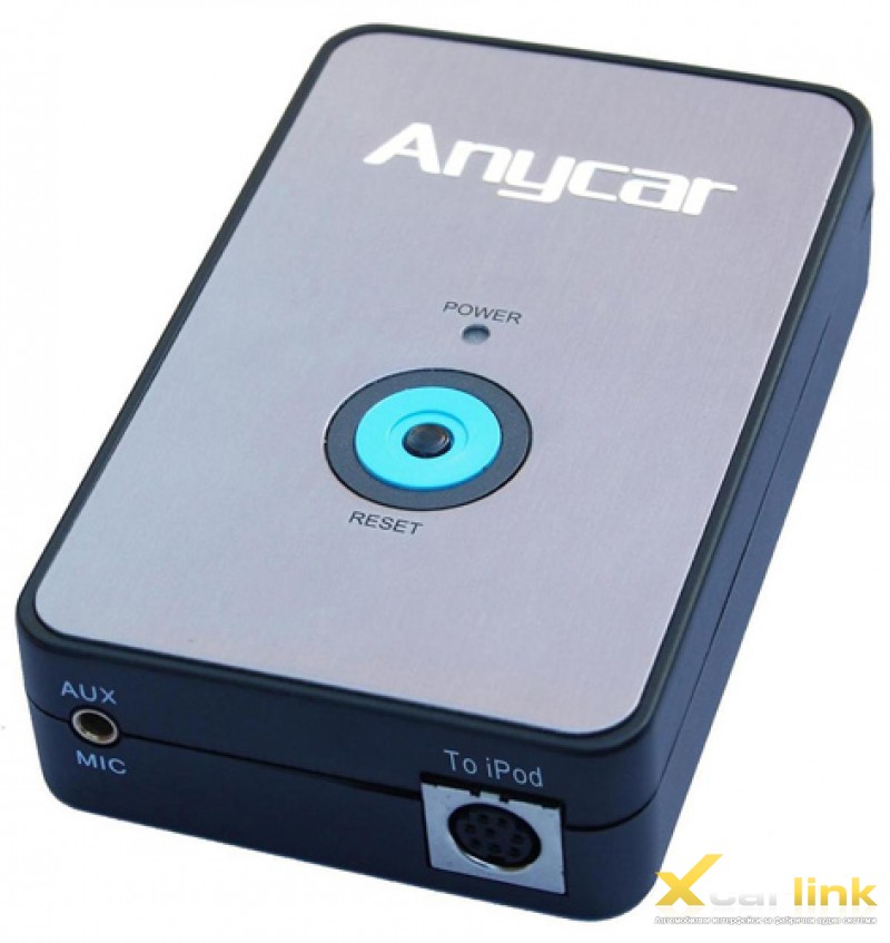 AnyCarLink автомобилен интерфейс за интеграция на iPod, iPhone и Bluеtooth към автомобил Peugeot