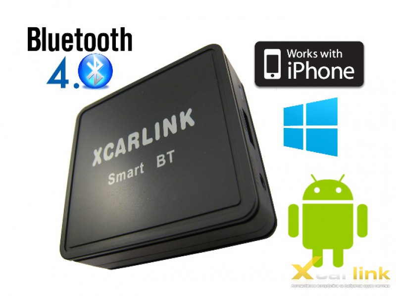 XCarLink Bluetooth Безжичен интерфейс за Музика и Handsfree за Audi