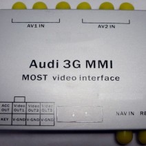 Audi MMI 3G MOST Аудио Видео Интерфейс